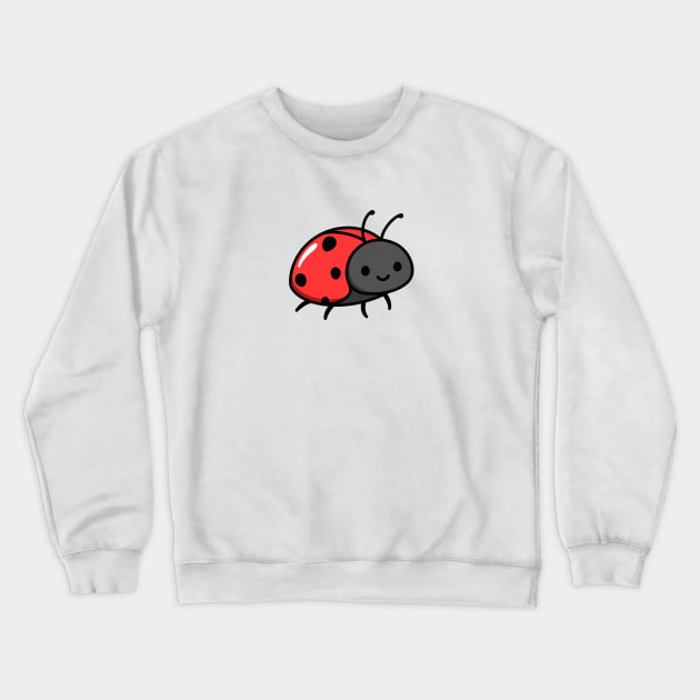 Ladybug Crewneck Sweatshirt by littlemandyart